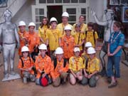 visite des scouts de Wittelsheim