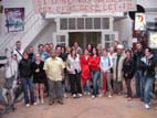 groupe de professeurs dans la salle des pendus