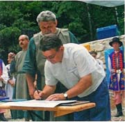 Signature de la Charte en pologne